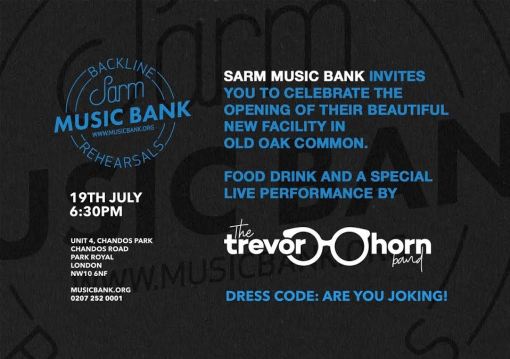 Sarm Music Band invite