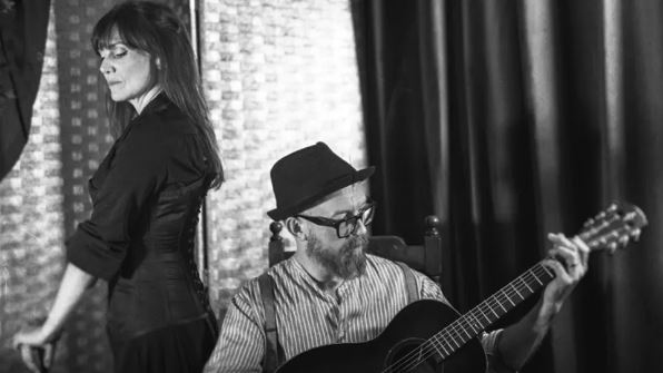 Jana Carpenter and Tim Elsenburg, of Sweet Billy Pilgrim.