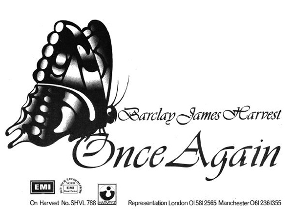 Barclay James Harvest "Once Again" advert