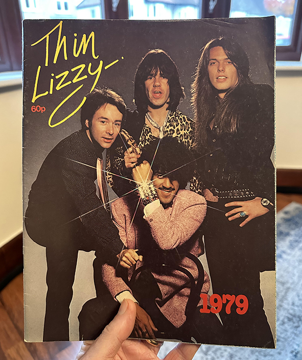 Thin Lizzy 1979 tour programme